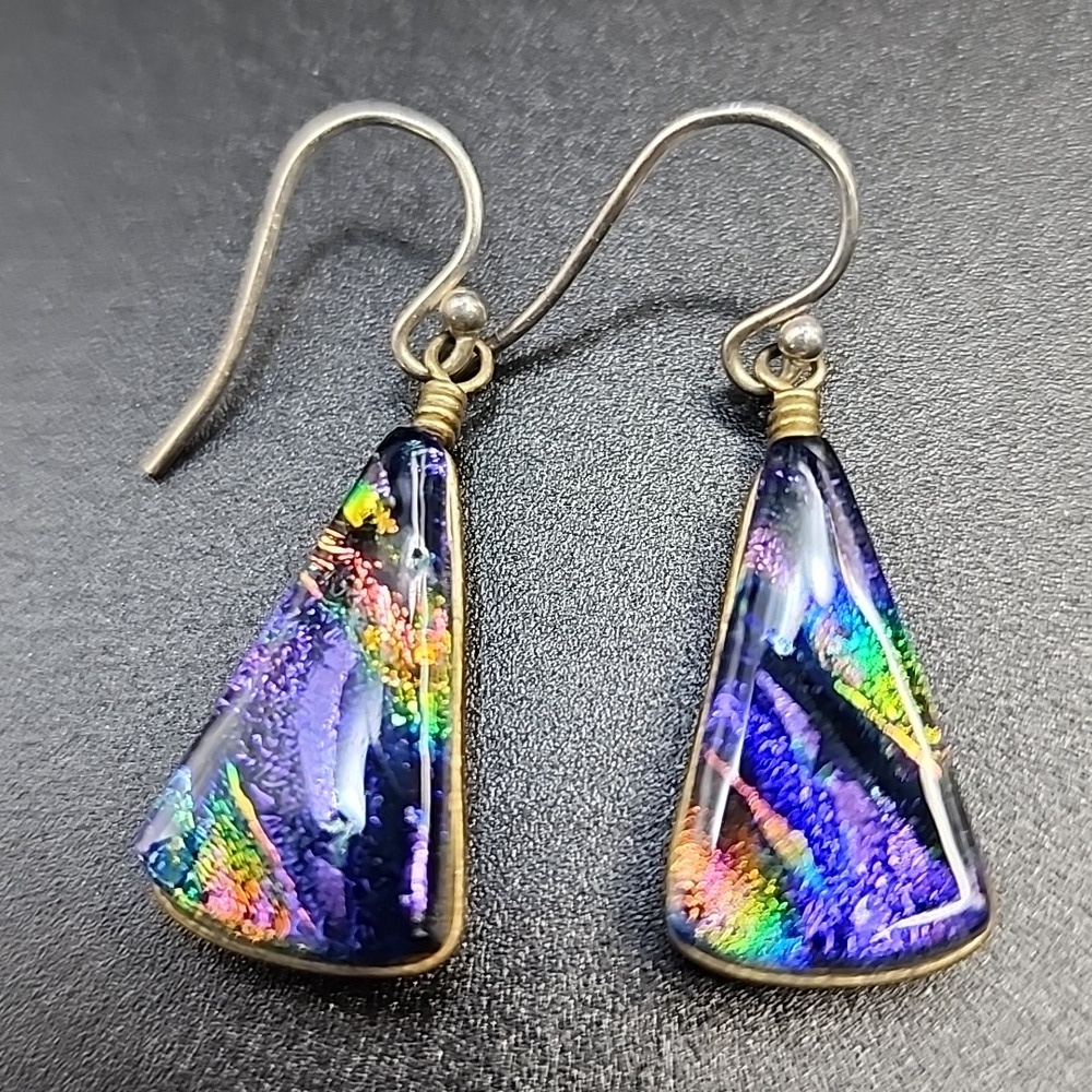 Kaleidoscope Elegant Multicolor Drop Earrings